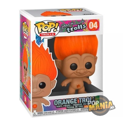 Funko Pop! Trolls: Good Luck Trolls - Orange Troll #04 - Afbeelding 2