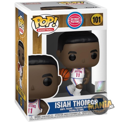 Funko Pop! Basketball: Detroit Pistons - Isiah Thomas #101 - Afbeelding 2
