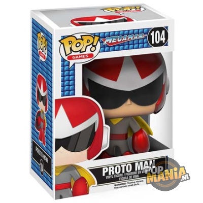 Funko Pop! Games: Megaman - Proto Man #104 - Afbeelding 2