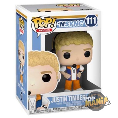 Funko Pop! Rocks: NSYNC - Justin Timberlake #111 - Afbeelding 2