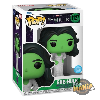 Funko Pop! Marvel: She Hulk - She-Hulk (Glitter) #1127 - Afbeelding 2
