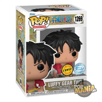 Funko Pop! Animation: OnePiece - Luffy Gear Two #1269 (Special Edition - Chase) - Afbeelding 2