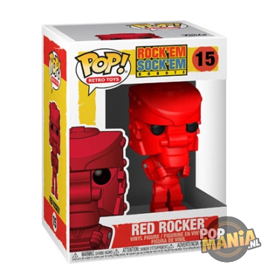 Funko Pop! Retro Toys: Rock'em Sock'em Robots - Red Rocker #15 - Afbeelding 2