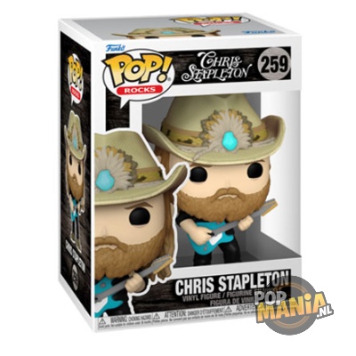 Funko Pop! Rocks: Chris Stapleton - Chris Stapleton #259 - Afbeelding 2