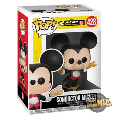 Funko Pop! Disney: Mickey 90 Years - Conductor Mickey #428 - Afbeelding 2