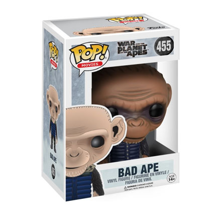 455-Movies-BadApe-2 Funko Pop! Movies: War for the Planet of the Apes - Bad Ape #455 - Afbeelding 2