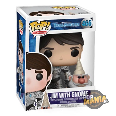 Funko Pop! Television: Troll Hunters - Jim with Gnome #466 - Afbeelding 2