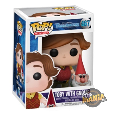 Funko Pop! Television: Troll Hunters - Toby with Gnome #467 - Afbeelding 2