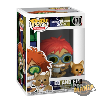 Funko Pop! Animation: Cowboy Bebop 20th - Ed and Ein #470 - Afbeelding 2