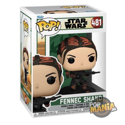 Funko Pop! Star Wars: The Book Of Boba Fett - Fennec Shand #481 - Afbeelding 2