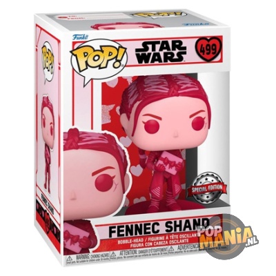 Funko Pop! Star Wars: Valentine - Fennec Shand #499 (Special Edition) - Afbeelding 2