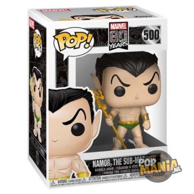 Funko Pop! Marvel: 80 Years - Namor, the Sub-Mariner #500 - Afbeelding 2