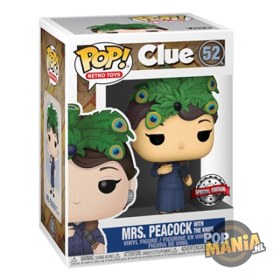 Funko Pop! Retro Toys: Clue - Mrs. Peacock #52 - Afbeelding 2