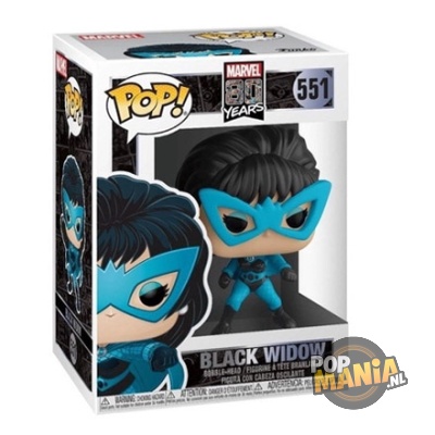 Funko Pop! Marvel: Marvel 80 Years - Black Widow #551 - Afbeelding 2