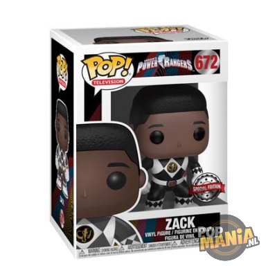 Funko Pop! Television: Power Rangers - Zack #672 - Afbeelding 2
