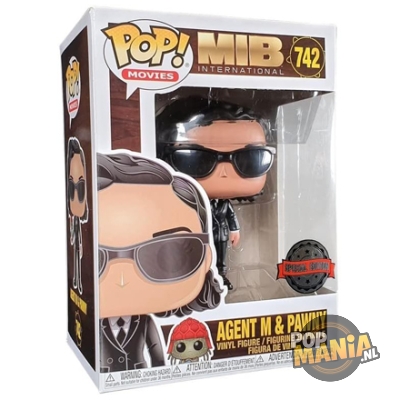Funko Pop! Movies: MIB International - Agent M & Pawny #742 (Special Edition) - Afbeelding 2