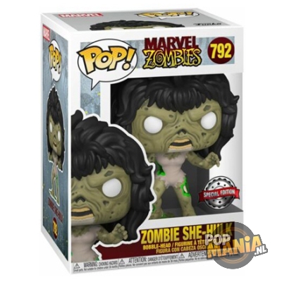 Funko Pop! Marvel Zombies: Zombie She-Hulk #792 (Special Edition) - Afbeelding 2