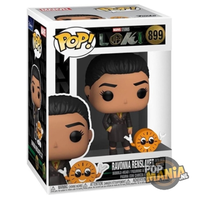 Funko Pop! Marvel: Loki - Ravonna Renslayer With Miss Minutes  #899 - Afbeelding 2