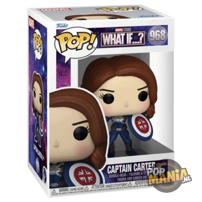 Funko POP! Marvel: What If…? - Captain Carter #968 - Afbeelding 2